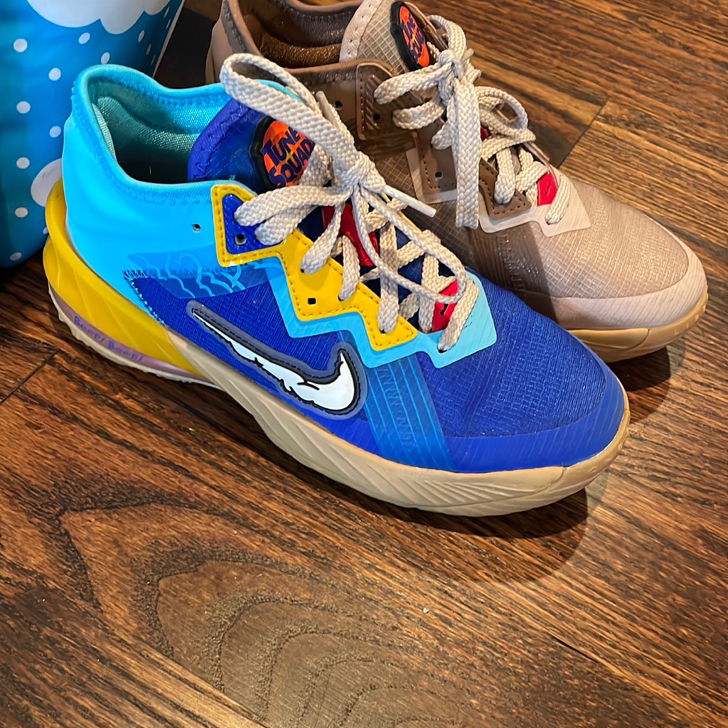 Nike Lebron Space Jam Tune Squad Youth Sneaker Size 4